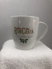 Rum Chata Large Coffee Cup Mug Peace Love Horchata Con Ron Christmas picture