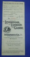 Liverpool and London and Globe 1931  Fire Insurance Wisconsin picture