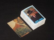 KOJAK © 1975 Monty Gum Complete (72) Trading Card Set picture