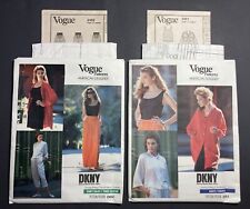 Vogue DKNY Donna Karan Uncut Patterns 2451 and 2452 Lot Of 2 picture