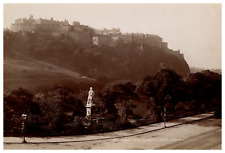 Scotland, Edinburgh from Princess Street Vintage Albumen Print Albumin Print picture