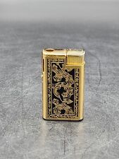 Vintage, Flamex Aspen Lighter. Neat Engraved Design  picture