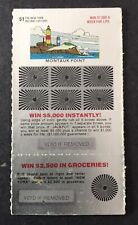 New York Mint Instant Lottery Ticket ,issued in 1976,  expired,  no cash value picture