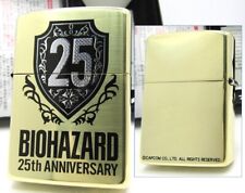Resident Evil Biohazard 25th Anniversary Hologram Gold ZIPPO 2020 MIB Rare picture