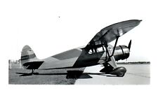 Fairchild Warner Airplane Vintage Original Photograph 5x3.5