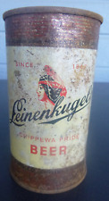 vintage Leinenkugel's flat top beer can Chippewa Falls Wisconsin picture