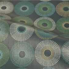 Designtex lumi Forge, grays, blues, aquas  modern Print VINYL Upholstery Fabric picture
