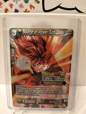 Source of Power Son Goku, Dragonball Super Card Game, Judge Promo picture