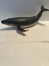 humpback whale 9 inch plastic rubbery figure picture