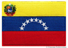 VENEZUELA FLAG PATCH VENEZUELAN SOUTH AMERICAN EMBLEM embroidered iron-on MADURO picture