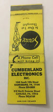 Vintage Matchbook Cover Matchcover Cumberland Electronics Carlisle PA picture