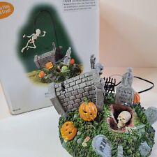 Department 56 Halloween Village Escape from the Crypt 53160 *NO SKELETON/NO PLUG picture