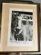 RARE Signed By Mikhail Gorbachev & Wife Raisa PHOTO Page “Anatomy Of Putsch” picture