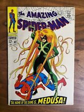 Amazing Spider-Man #62 (Marvel 1968) Medusa Appearance FN- 5.5 picture
