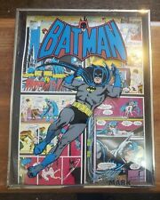 Batman 3-D Nostalgia Studio One 002 Framed Glass Wall Art 1974 Rare picture