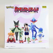 Pokemon Scale World Paldea Region Set of 9 Figures - Scarlet and Violet Starters picture