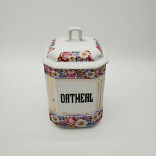 Vintage MZ Altrohlau CMR 'Oatmeal' Canister - #1688 picture