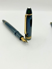 Montblanc Meisterstuck 146 VTG 1990s 14K EF Nib Fountain Pen Used picture