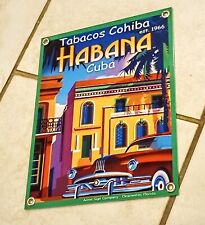 Cohiba Cuban Cigar Tobacco products Sign .. nostalgia sign Made in USA picture