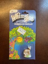 VINTAGE Whimsies Miniatures Collection Solid English Porcelain - No. 21 LAMB picture