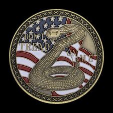Don't Tread on Me 2nd Amendment Challenge Coin picture