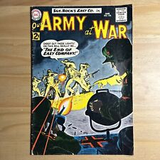 OUR ARMY AT WAR #126 1ST APPEARANCE OF CANARY DC COMICS 1963 picture