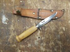 Frosts Knife Vintage Hunting Mora  Swedish With Sheath picture