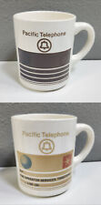 Vintage PACIFIC Bell TELEPHONE heat reactive coffee cup Mug Rare HTF Design 2 picture