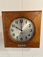 Vintage Self-Winding Clock Company - Official Time Western Union picture