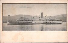 Steamer Robert Fulton Vintage Hudson River Day Line Advertising Postcard UNP picture