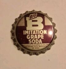 Vintage Big B Imitation Grape SODA, bottle cap Unused NOS  picture