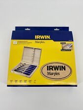 IRWIN Marples Chisel Set for Woodworking, 6-Piece (M444SB6N) High Carbon Steel picture