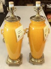 Vintage Paul Hanson Flemish Chinese Pair Of Table Lamps 20