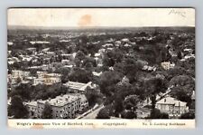 Hartford CT- Connecticut, Wright's Panoramic View Of Town Vintage c1912 Postcard picture