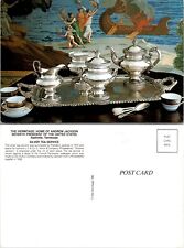 Tennessee Nashville Hermitage Andrew Jackson Silver Tea Service Vintage Postcard picture