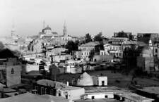 Syria Damascus panorama with the great Umayyad Mosque 1920-30 OLD PHOTO picture