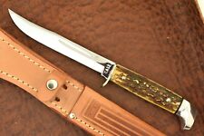 VINTAGE CASE XX USA 1930-1964 AWESOME STAG FIXED BLADE KNIFE 516-5 NICE (16370) picture