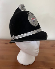 Vintage Obsolete British Police Policeman’s Helmet-West Mercia Constabulary picture