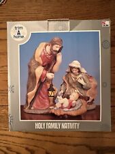 Vintage K-Mart Trim A Home Holy Family Nativity  picture
