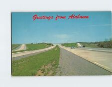 Postcard Fine New Highways Greetings from Alabama USA picture