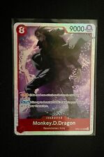 Monkey D Dragon OP07-015 SR Card - English ENG One Piece 500 Years in the Future picture