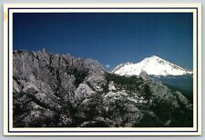 Postcard California Castle Crags State Park Mount Shasta 5M picture