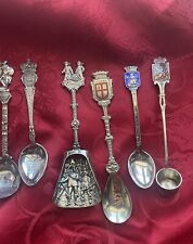 Lot Of 11 Demitasse Spoons Various  picture