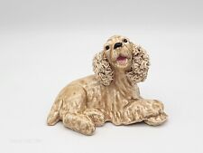 VINTAGE MARKED JANE CALLENDER COCKER SPANIEL DOG W/SPAGHETTI EARS FIGURINE CUTE picture