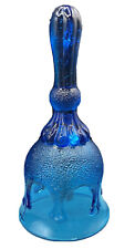Unique Vintage Glass Blue Bell - Vintage & collectibles picture