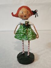Lori Mitchell Collection Sweet Kelly Green Figurine - St Patrick's Girl picture