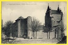 cpa 86 - CHAUVIGNY (Vienna) CHÂTEAU d'HARCOURT 13th century Castle of France picture