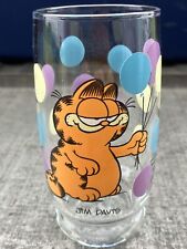 Vintage 1978 Garfield w/Balloons Glass Tumbler 5