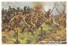 Post Card Charge of the First Life Guards at Klein Zillebeke 1914 by Harry Payne picture