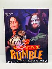 Bret Hart Undertaker Dual Signed Royal Rumble Signed Autographed Photo Authenti picture